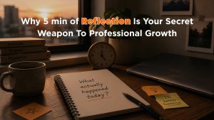 What if five minutes of reflection could make tomorrow 1% better?